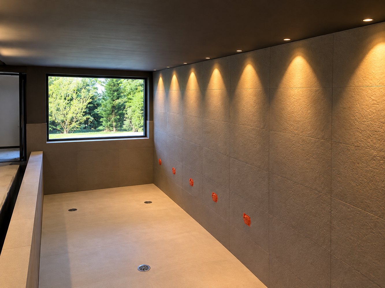 Éclairage d’accentuation par spots — photo nettoyée